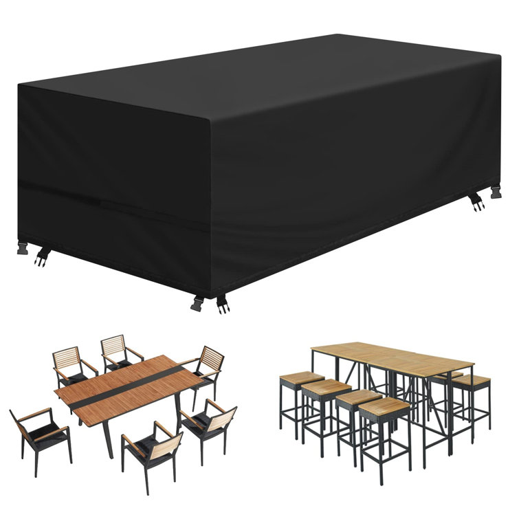 Dakota Fields Patio Dining Set Cover Wayfair.co.uk